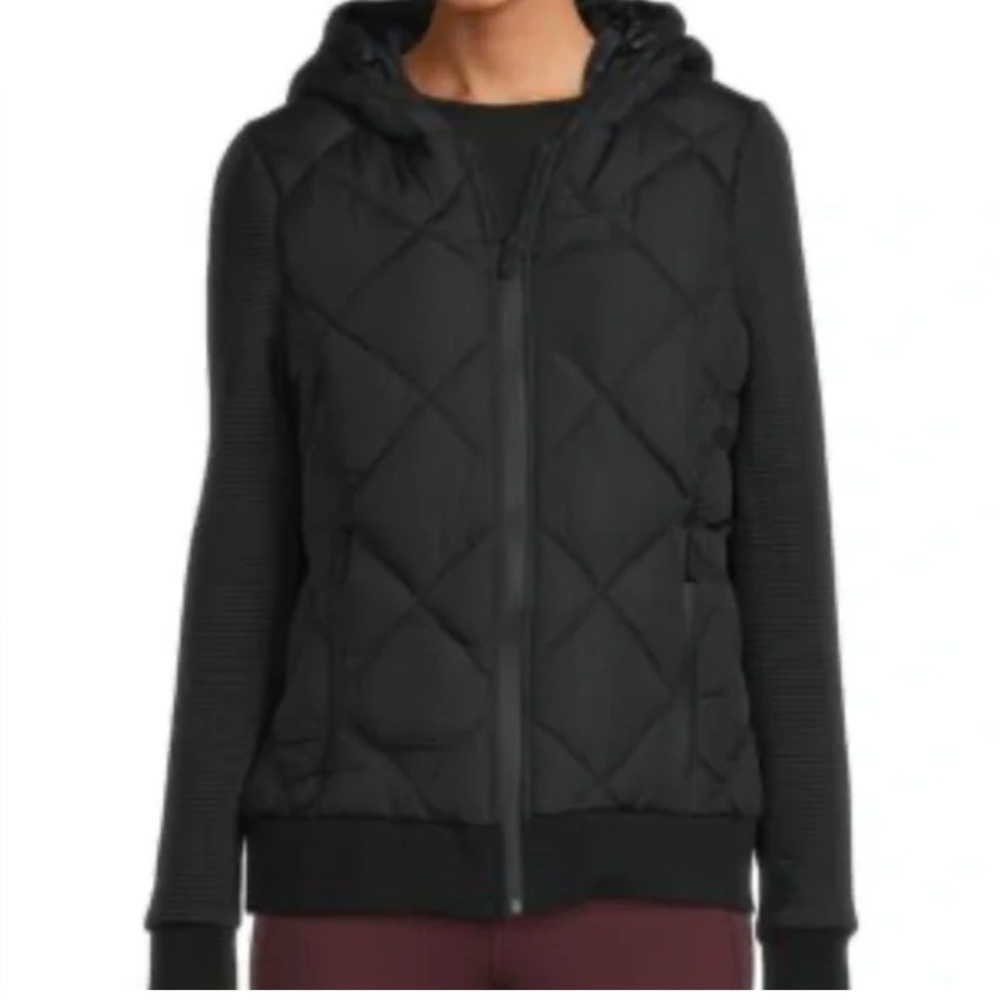 Black Quilted Jacket - image 8